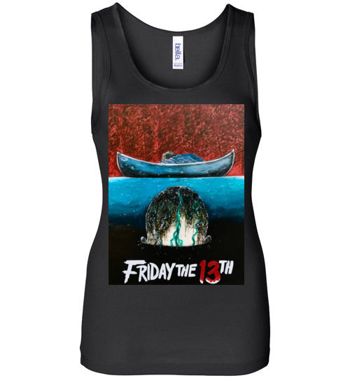 Friday the 13th Wide Strap Tank - Strange and Unusual Co.