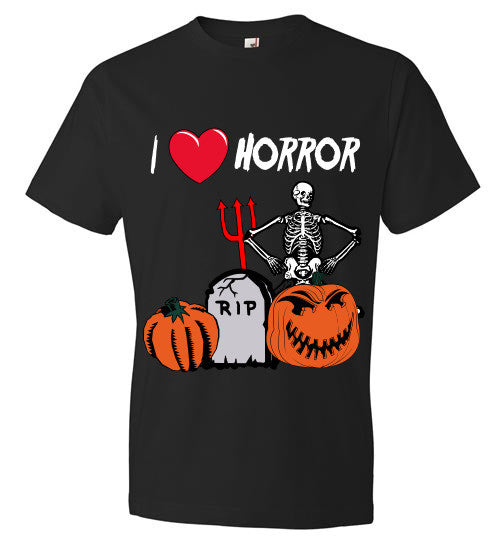 I Love Horror (Halloween theme) - Strange and Unusual Co.
