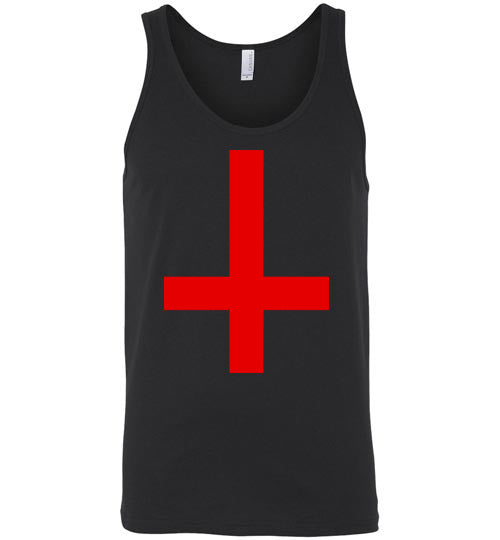 Inverted Cross Tank (red) - Strange and Unusual Co.